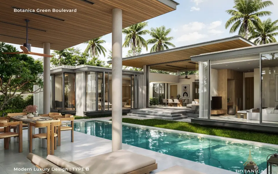 Botanica Green Boulevard — Modern Luxury Design, Вилла, 380 м2, Пхукет, Pru Jampa