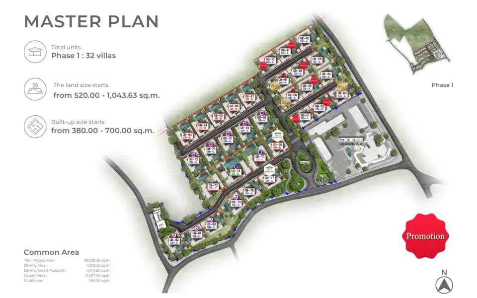 Botanica Green Boulevard — Modern Luxury Design, Вилла, 380 м2, Пхукет, Pru Jampa