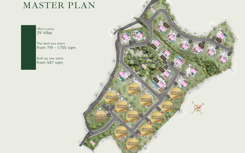 Botanica Sky Valley, Вилловый комплекс, Пхукет, Лаян