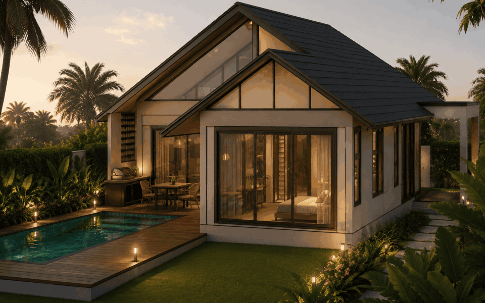 AKARA POOL VILLAS, Вилла, 270 м2, Пхукет, Саку