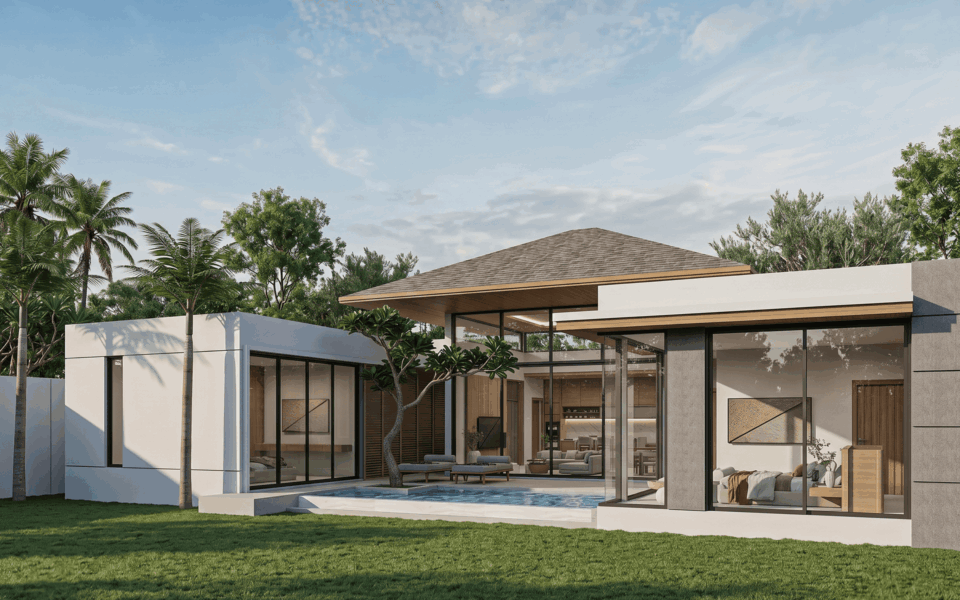 Mouana Residence Ko Kaeo Phase 2, Вилловый комплекс, 306-328 м2, Пхукет, Ко Каео