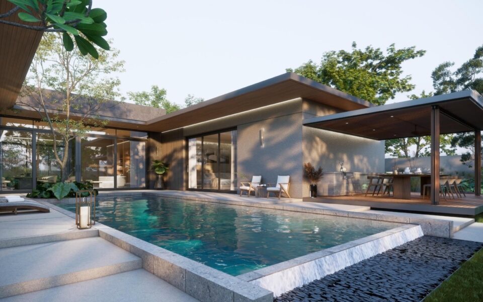 Villa Oliver, Вилловый комплекс, 357 м2, Пхукет, Чалонг