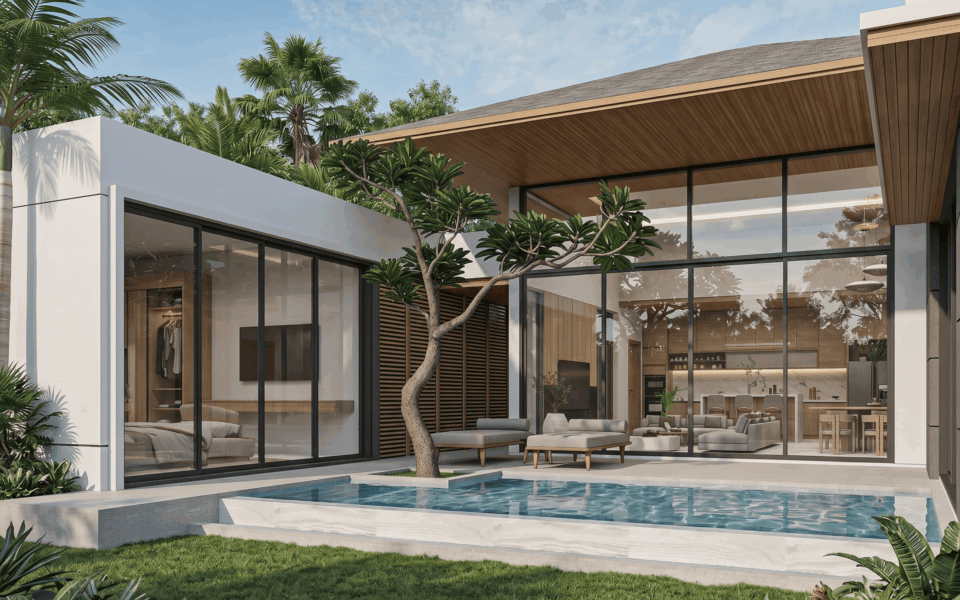Mouana Residence Ko Kaeo Phase 2, Вилловый комплекс, 306-328 м2, Пхукет, Ко Каео
