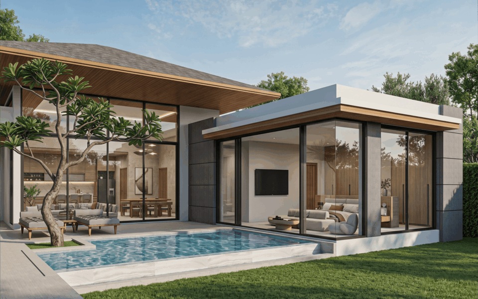 Mouana Residence Ko Kaeo Phase 2 Type D, Вилла, 313 м2, Пхукет, Ко Каео