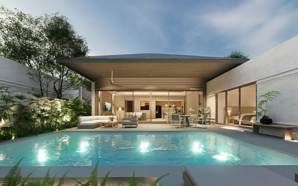Raintree Villa Phase 2, 3к Вилла Type G, 287,11 м2, Пхукет, Равай