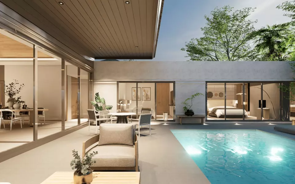 Raintree Villa Phase 2, 3к Вилла Type G, 287,11 м2, Пхукет, Равай