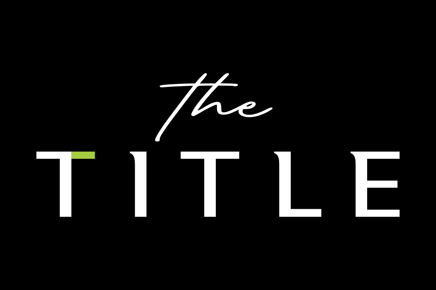 TITLE ESTATE 1 COMPANY LIMITED