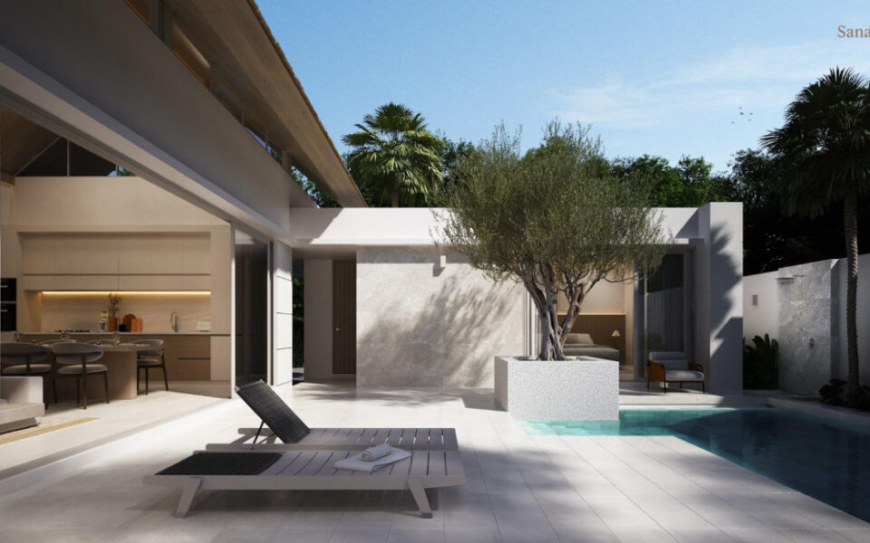 SanaVista Villas, Вилловый комплекс, 243.5-247.7 м2, Пхукет, Банг Джо