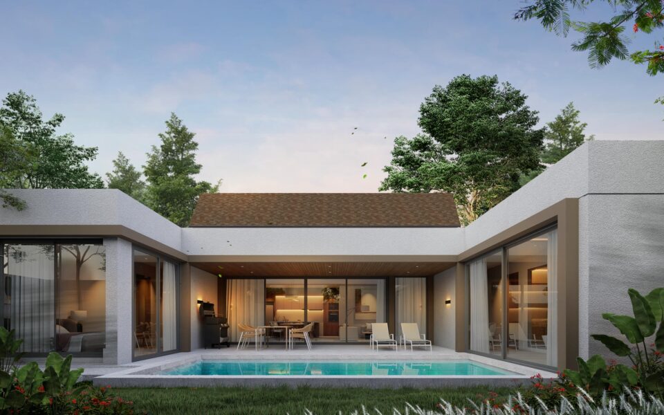 Serene Raya Bangjo, Вилловый комплекс, 272-283 м2, Пхукет, Таланг