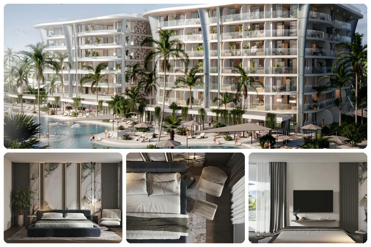 Andaman Boutique Residences — коллаж проекта на Пхукете