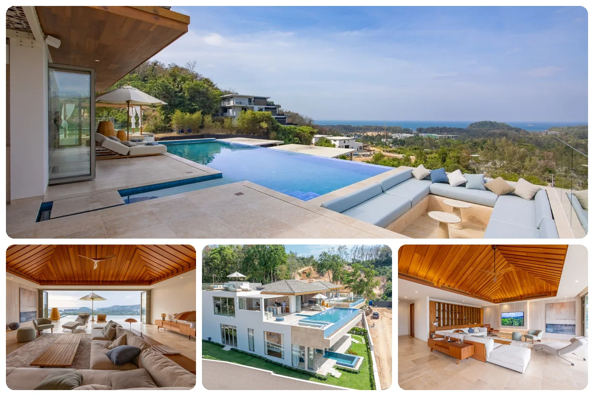 10 вилл на Пхукете с видом на море: подборка для жизни и инвестиций 8 Cohiba Villas — виллы и интерьеры, Лаян