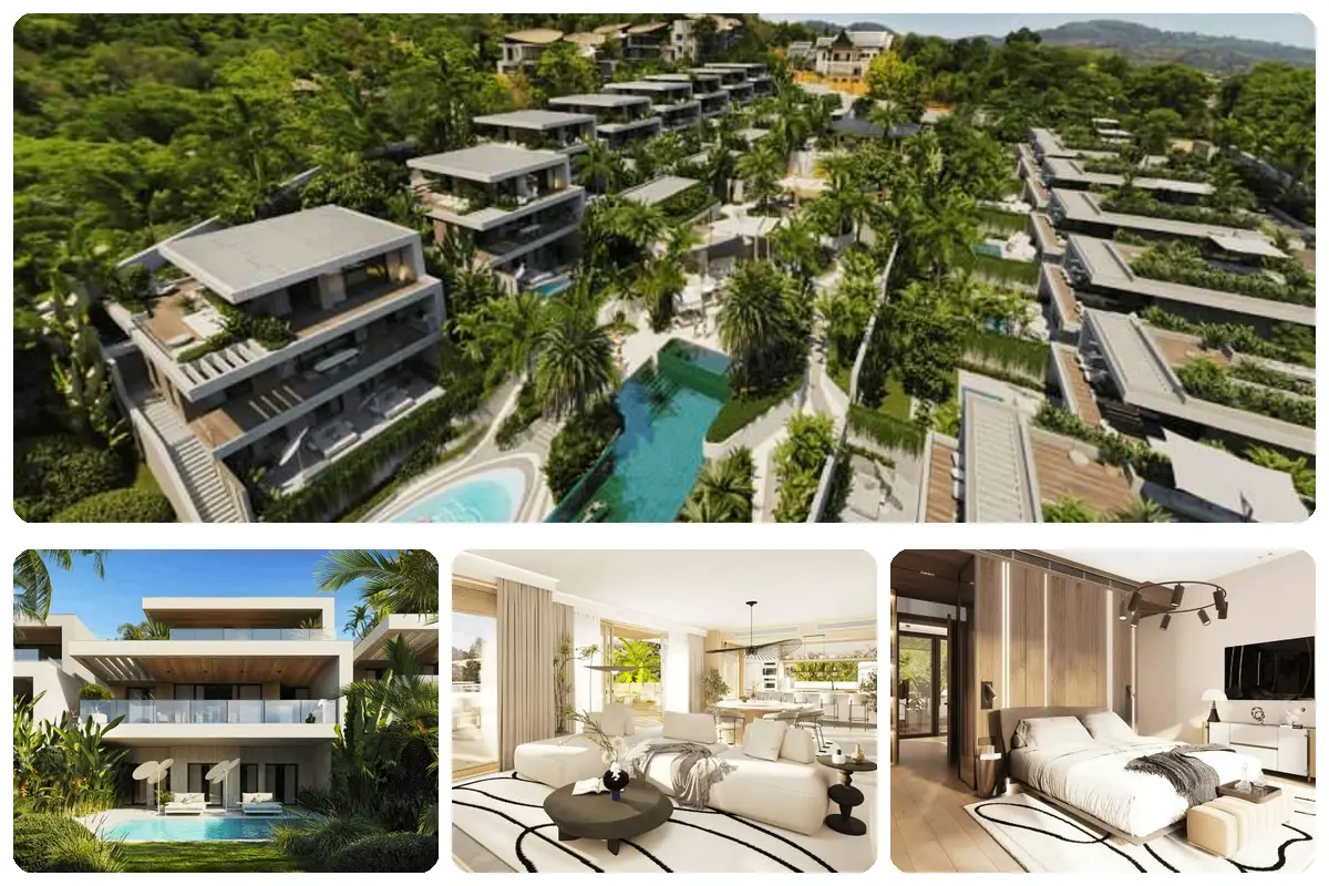 Mutti Family Villas Pearl — виллы, интерьеры и территория в Чалонге, Пхукет