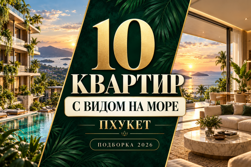 10 квартир с видом на море на Пхукете
