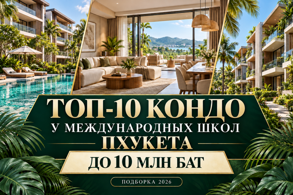 Главная 22 Топ-10 кондо рядом с международными школами Пхукета до 10 млн THB