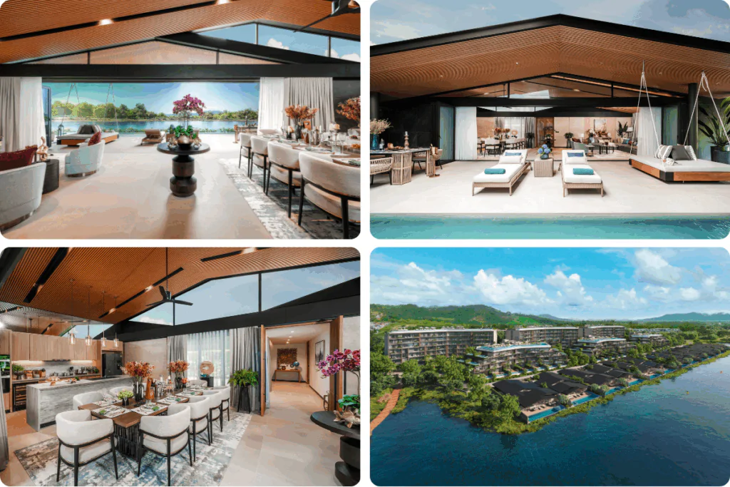 Waterfront Villas — lakeside villas в Laguna Lakelands